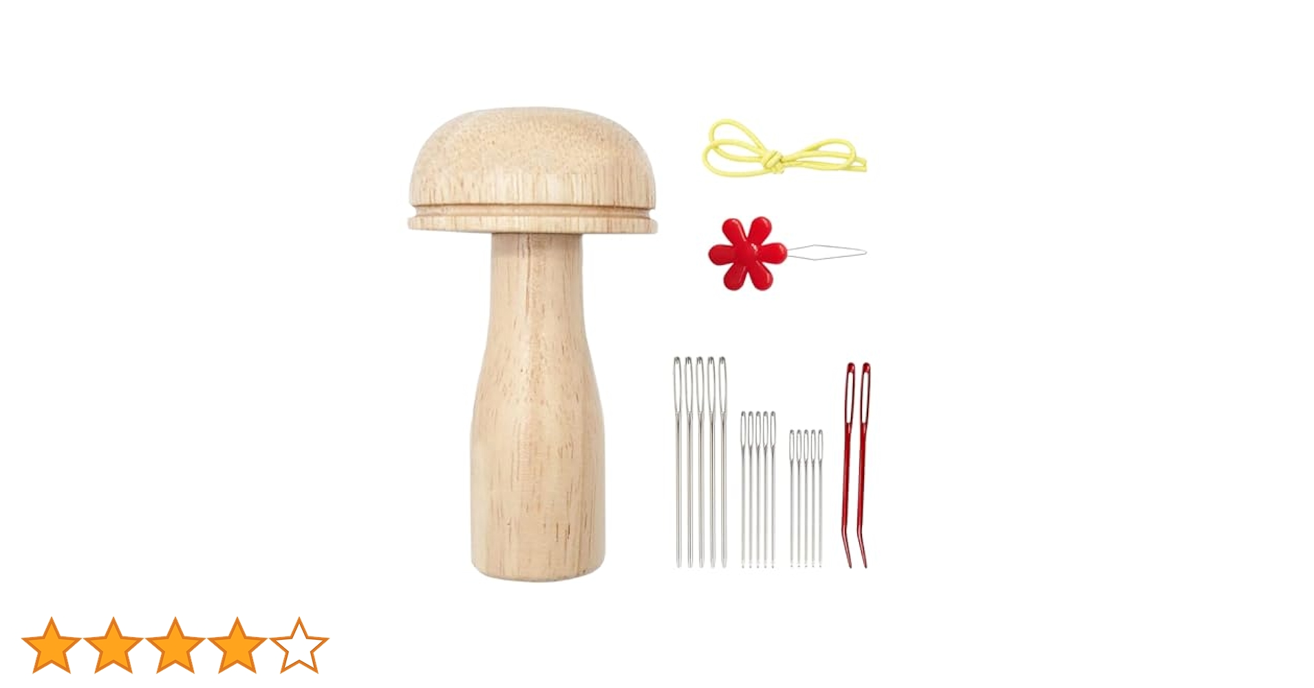 FLORA ZWICK アンティーク手芸セットダーニング クロバー（手芸用品） ダーニングマッシュルームセット ボックス